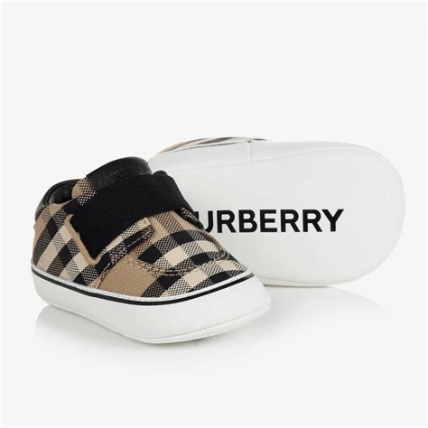 infant burberry sneakers|burberry shoes for baby girl.